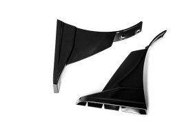EOS 2014-2019 Chevrolet Corvette C7 Stage 3.5 ZR1 Conversion Front Side Winglets - Carbon Flash - Image 1