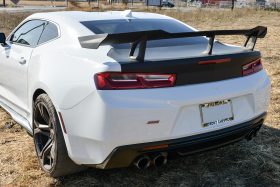 EOS 2016-2023 Chevrolet Camaro ZL1 1LE Rear Trunk Spoiler W/ Rear Spoiler Camera Option - Image 3