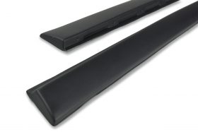 EOS 2005-2013 Chevrolet Corvette C6 Base Side Skirts Rocker Panels – Primer Black - Image 2