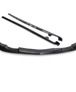 EOS 2006-2013 Chevrolet Corvette C6 Grand Sport / Z06 Front Splitter Lip & Side Skirts Rocker Panels - Hydro Dipped Carbon Fiber