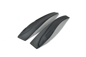 EOS 2005-2013 Chevrolet Corvette C6 Grand Sport / Z06 Side Panel Mud Flaps - Primer Black - Image 2