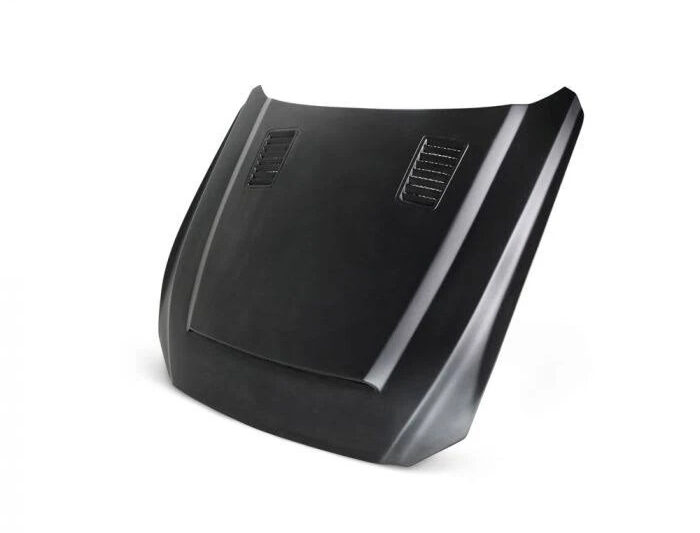 Anderson Composites 2015-2017 Ford Mustang Super Snake Style Fiberglass Hood