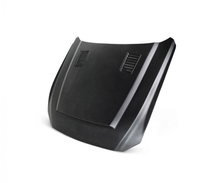 Anderson Composites 2015-2017 Ford Mustang Super Snake Style Fiberglass Hood