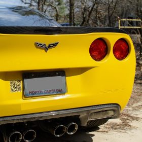 Anderson Composites Corvette C6 Type-LW Carbon Fiber Rear Spoiler for C6 Corvette - Image 2