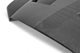 Anderson Composites 2011-2014 Dodge Charger Type-TS Carbon Fiber Heat Extractor Hood - Image 4