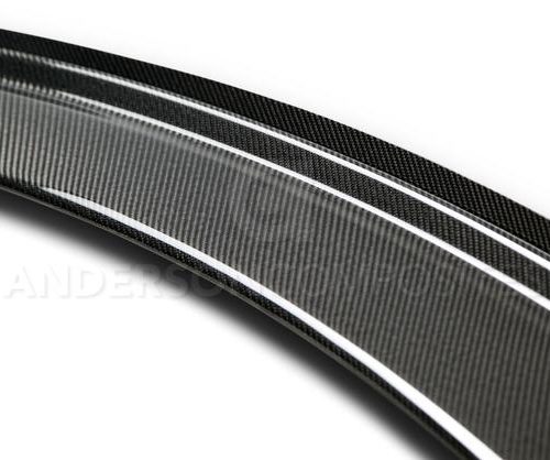 Anderson Composites 2014 2015 Chevrolet Camaro Type Z28 Carbon Fiber Spoiler With Adjustable Wicker Bill 4