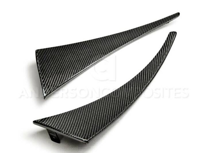 Anderson Composites 2014-2019 Chevrolet Corvette C7 Carbon Fiber Rear Mud Guards