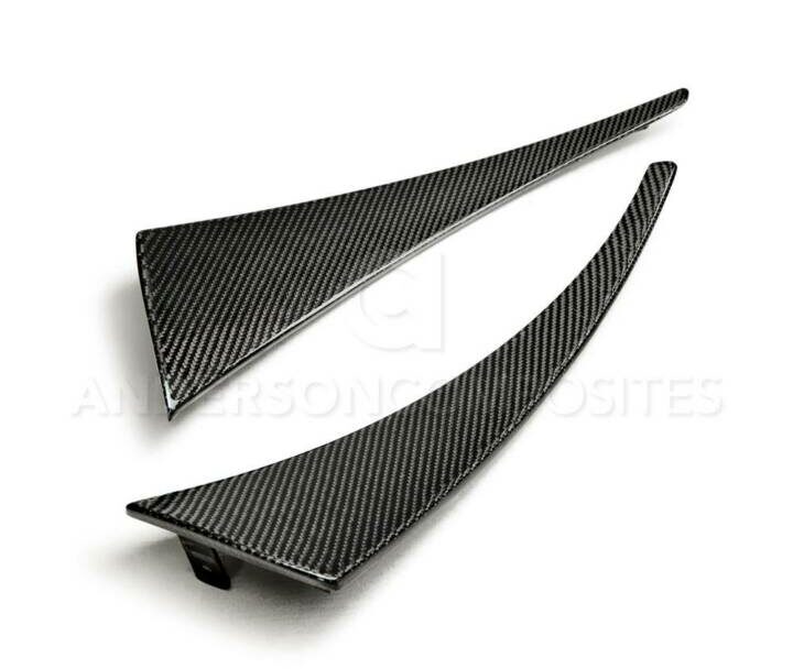 Anderson Composites 2014-2019 Chevrolet Corvette C7 Carbon Fiber Rear Mud Guards