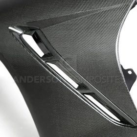 Anderson Composites 2014-2019 Chevrolet Corvette C7 Stingray Carbon Fiber Front Fenders - Image 2