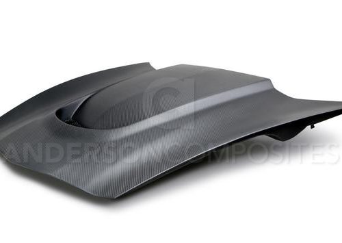 Anderson Composites 2014 2019 Chevrolet Corvette C7 Stingray Type VS Dry Carbon Fiber Hood 1