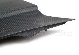 Anderson Composites 2014-2019 Chevrolet Corvette C7 Stingray Type-VS Dry Carbon Fiber Hood - Image 4
