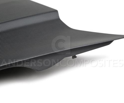 Anderson Composites 2014 2019 Chevrolet Corvette C7 Stingray Type VS Dry Carbon Fiber Hood 4