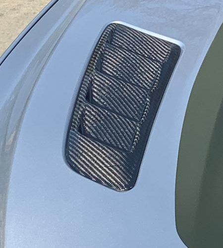 Anderson Composites 2015 2017 Ford Mustang GT Type AB Carbon Fiber Hood Vents 1
