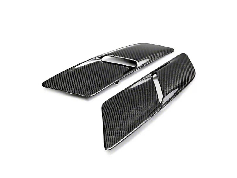 Anderson Composites 2015-2017 Ford Mustang GT Type-OE Carbon Fiber Hood Vents - Image 2