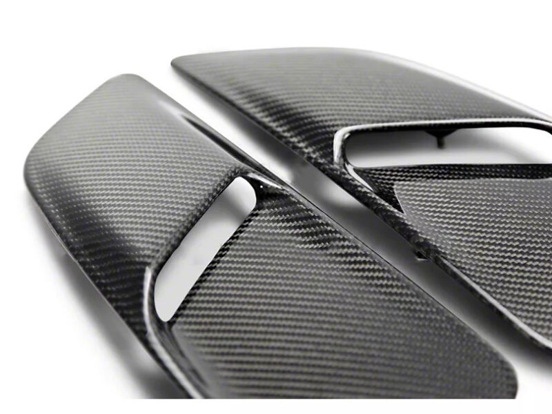 Anderson Composites 2015-2017 Ford Mustang GT Type-OE Carbon Fiber Hood Vents - Image 3