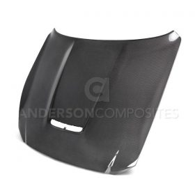 Anderson Composites 2015-2020 Ford Mustang Shelby GT350 Double Sided Carbon Fiber Hood - Image 1