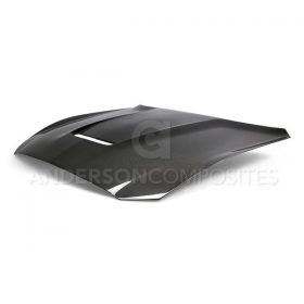 Anderson Composites 2015-2020 Ford Mustang Shelby GT350 Double Sided Carbon Fiber Hood - Image 2