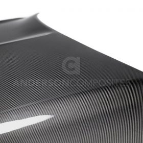 Anderson Composites 2015-2020 Ford Mustang Shelby GT350 Double Sided Carbon Fiber Hood - Image 4