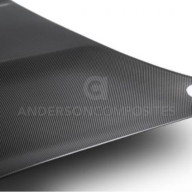 Anderson Composites 2015-2020 Ford Mustang Shelby GT350 Double Sided Carbon Fiber Hood - Image 5