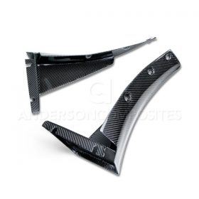Anderson Composites 2015-2019 Chevrolet Corvette C7 Z06 Carbon Fiber Canards - Image 4