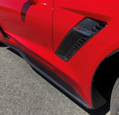 Anderson Composites 2015-2019 Chevrolet Corvette C7 Z06 Carbon Fiber Side Skirts