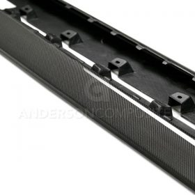 Anderson Composites 2015-2023 Ford Mustang Carbon Fiber Type-AR Side Skirts - Image 3