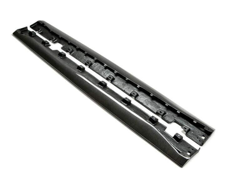 Anderson Composites 2015-2023 Ford Mustang Carbon Fiber Type-AR Side Skirts