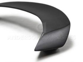 Anderson Composites 2015-2021 Ford Mustang GT350R Style Fiberglass Rear Spoiler - Image 1