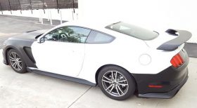Anderson Composites 2015-2021 Ford Mustang GT350R Style Fiberglass Rear Spoiler - Image 4