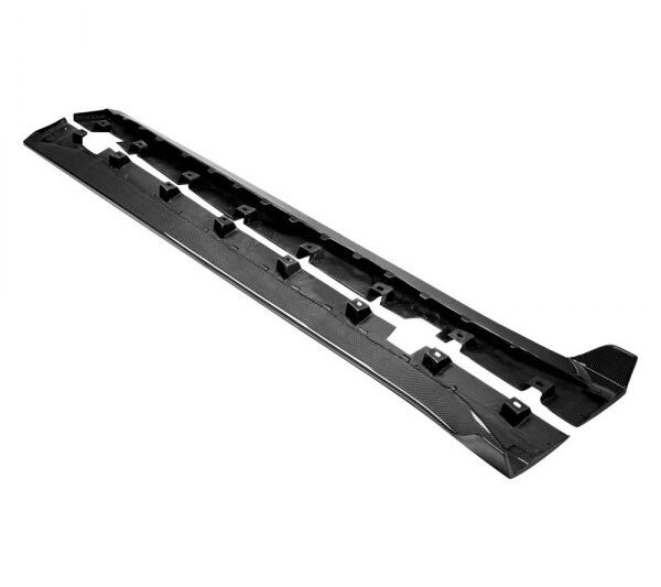 Anderson Composites 2015-2020 Ford Mustang Shelby GT350 Carbon Fiber Side Rocker Panel Splitters