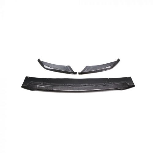 Anderson Composites 2015 2020 Ford Mustang Shelby GT350R Carbon Fiber Front Splitter 3 Piece 1