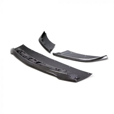 Anderson Composites 2015-2020 Ford Mustang Shelby GT350 Carbon Fiber Front Splitter (3 Piece)