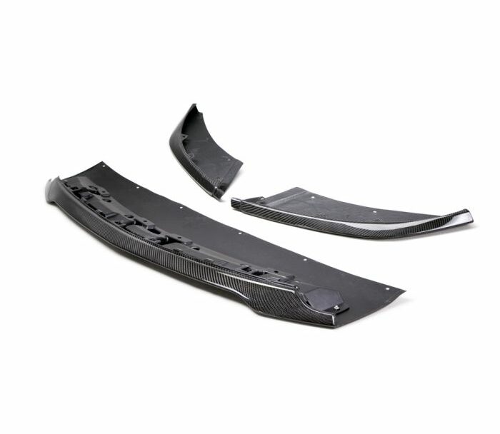 Anderson Composites 2015-2020 Ford Mustang Shelby GT350 Carbon Fiber Front Splitter (3 Piece)