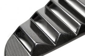Anderson Composites 2015-2021 Ford Mustang Type-V Style Carbon Fiber Vented Side Window Louvers - Image 2
