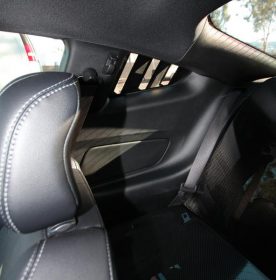 Anderson Composites 2015-2021 Ford Mustang Type-V Style Carbon Fiber Vented Side Window Louvers - Image 3