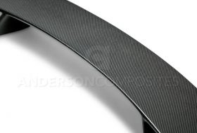 Anderson Composites 2015-2023 Ford Mustang Carbon Fiber Type-AT Rear Spoiler - Image 2