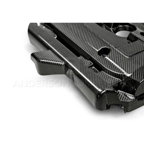 Anderson Composites 2015 2021 Ford Mustang EcoBoost Carbon Fiber Engine Cover 2