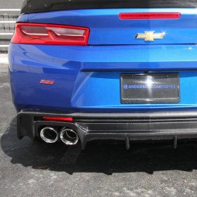 Anderson Composites 2016-2023 Chevrolet Camaro Type-AZ Carbon Fiber Rear Diffuser - Image 2