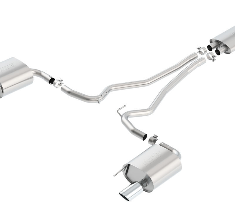 Borla Exhaust 2015-2017 Ford Mustang V6 Cat-Back Touring Exhaust