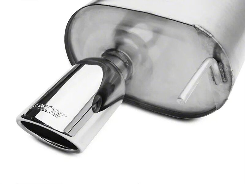 Borla Exhaust 2015-2023 Ford Mustang EcoBoost ATAK Axle-Back Exhaust - Chrome Tips - Image 3