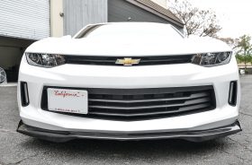 EOS 2016-2018 Chevrolet Camaro RS/LT/LS Carbon Fiber Front Splitter - Image 4