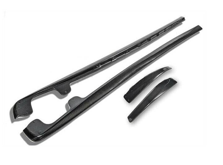 EOS 2005-2013 Chevrolet Corvette C6 Grand Sport / Z06 Carbon Fiber Side Skirts Rocker Panels