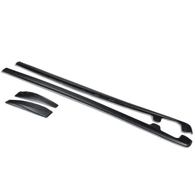 EOS 2005-2013 Chevrolet Corvette C6 Grand Sport / Z06 ZR1 Side Skirts Rocker Panels – Glossy Black
