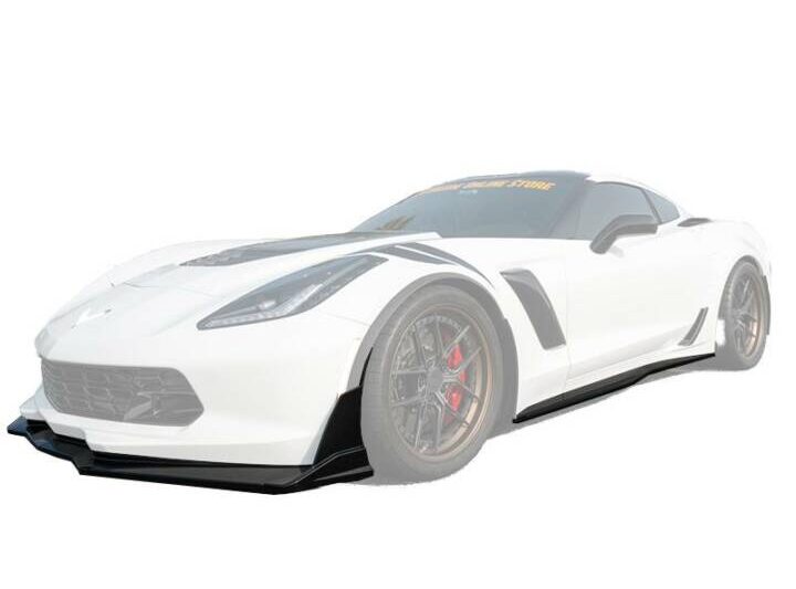 EOS 2014-2019 Chevrolet Corvette C7 Stage 3.5 Front Splitter & Side Skirts