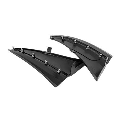 EOS 2014-2019 Chevrolet Corvette C7 XL Extended Front Splash Guards - Carbon Flash