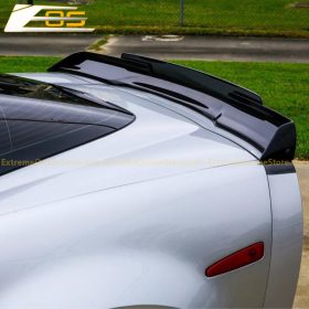 EOS 2005-2013 Chevrolet Corvette C6 C6.5 Performance Carbon Flash Rear Trunk Spoiler Wing With Wicker Bill - Image 5