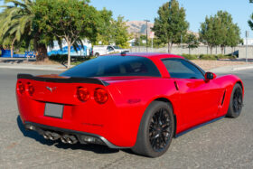 EOS 2005-2013 Chevrolet Corvette C6 ZR1 Extended Rear Trunk Spoiler - Primer Black - Image 4