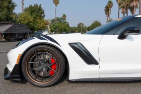 EOS  2014-2019 Chevrolet Corvette C7 ZR1 Conversion Side Fender Vents - Image 1