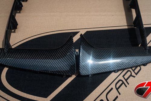 C7 Carbon 2020 2021 Chevrolet Corvette C8 Carbon Fiber Bumper Grille Bezels 4