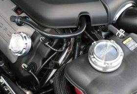 Steeda 1986-2017 Ford Mustang Billet Oil Cap Cover - Image 1